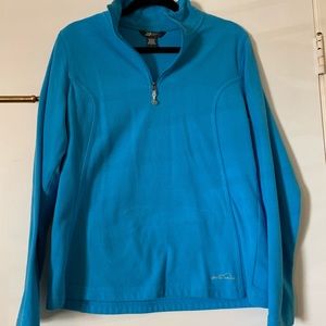 Eddie Bauer fleece half zip